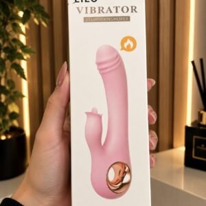 Vibrador com Aquecimento e Estimulador Externo