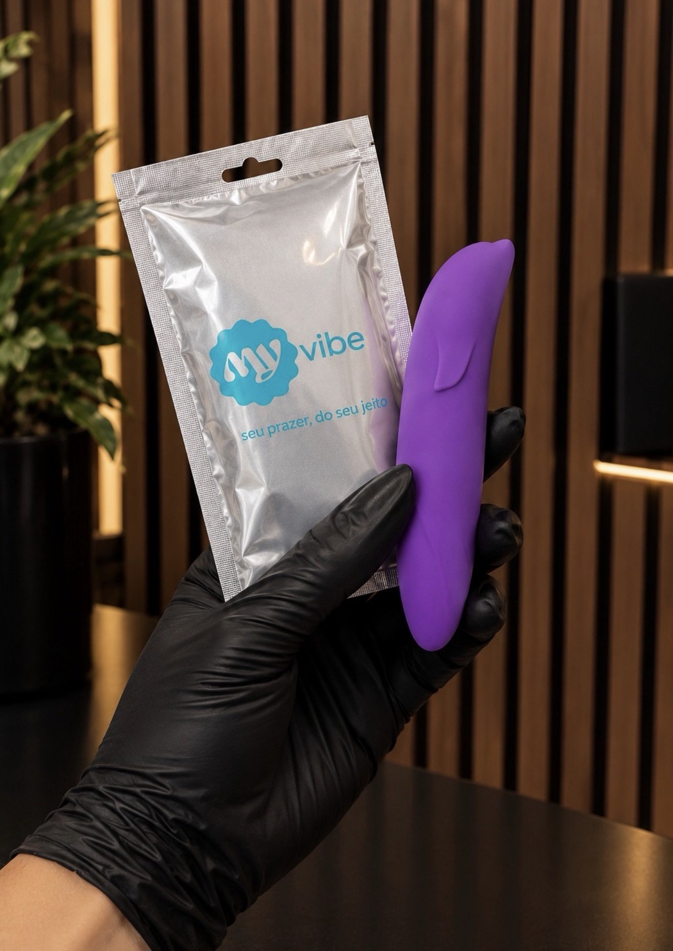 Vibrador Ponto G Golfinho Aveludado
