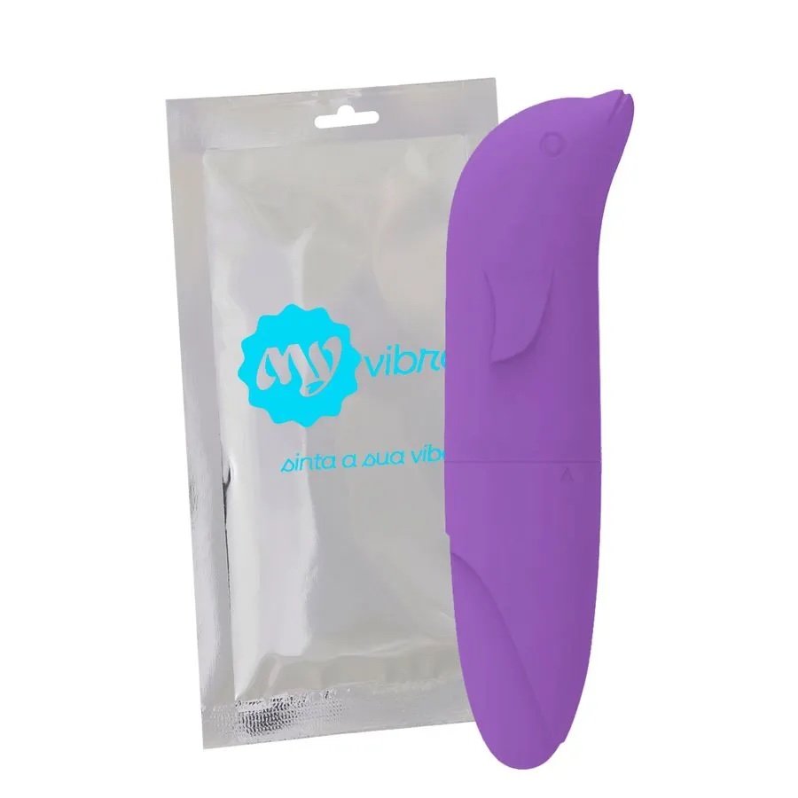 Vibrador Ponto G Golfinho Aveludado