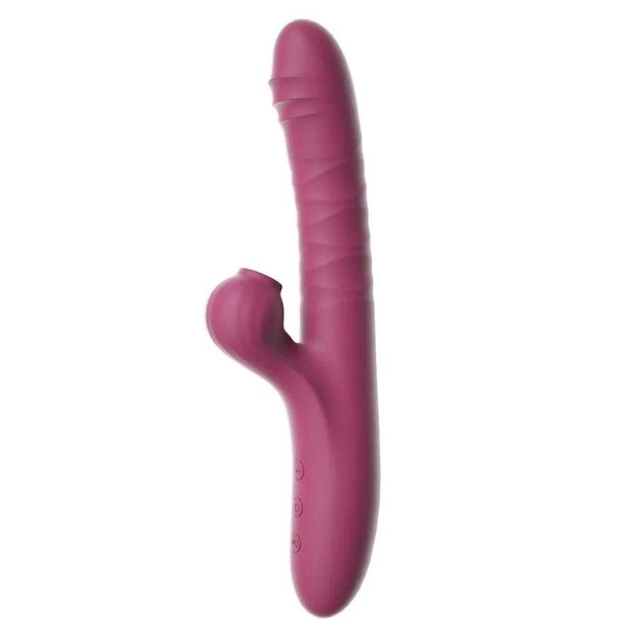 Vibrador Ponto G e Clitóris - Recarregável USB À Prova D’Água
